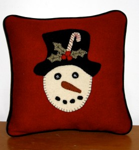 Snowman Pillow