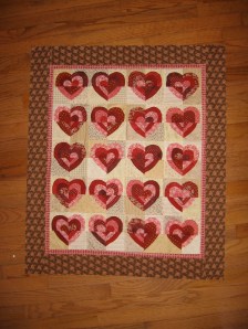 Ruffled Hearts Quilt