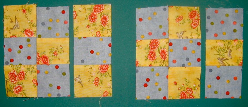 Easy Nine Patch Coaster - Step 8