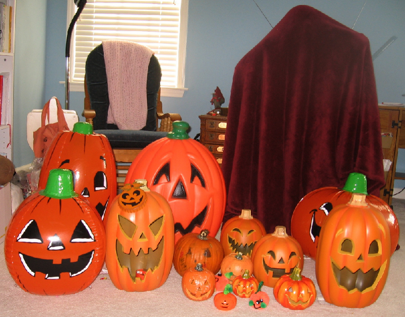 Pumpkin Invasion (with Ghost)