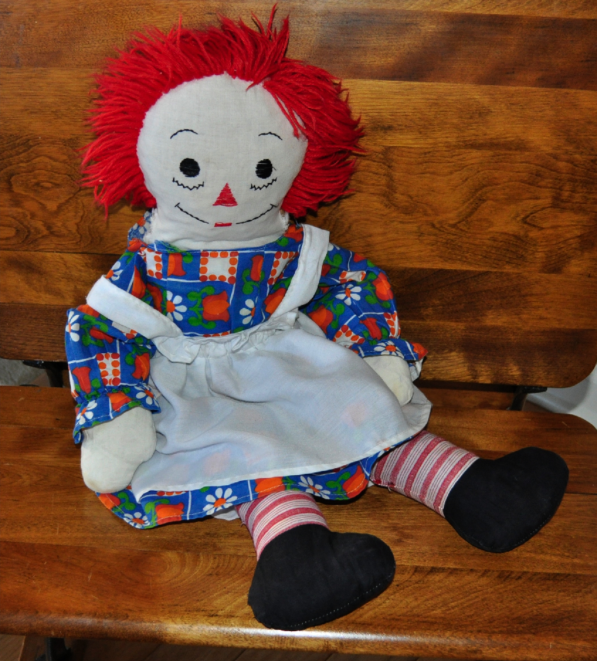 Handmade Raggedy Ann Doll