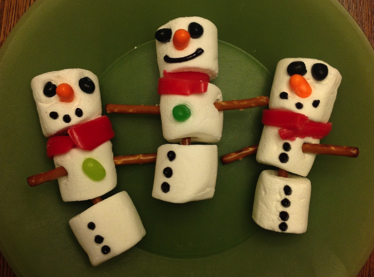 Marshmallow Snowmen