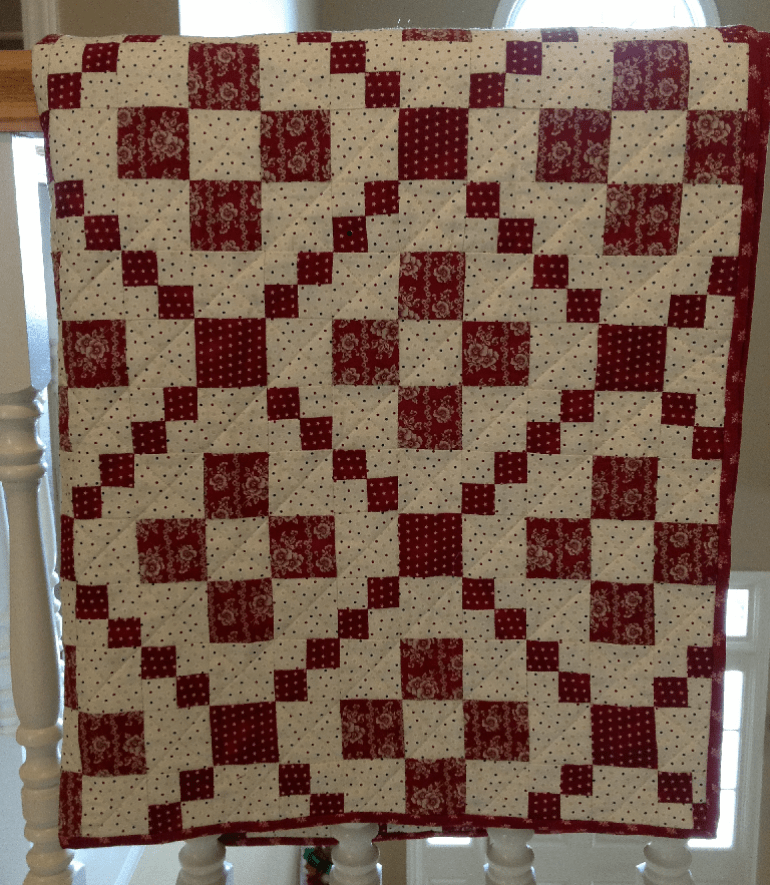 Finished Irish Chain!